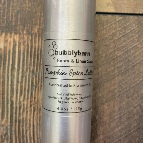 2 Room & Linen Spray Cypress & Berries Pumpkin Spice Latte Crafted Small Batches - Picture 6 of 6